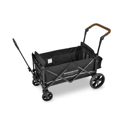Wonderfold X2 Recline Double Stroller Wagon - Black