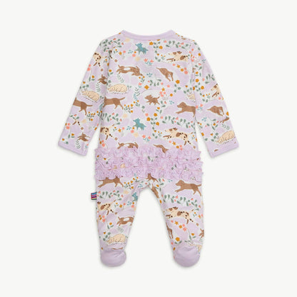 BEST FUR END RUFFLE BUTT FOOTIE