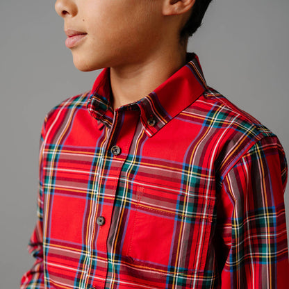 Poplin Button Down Shirt