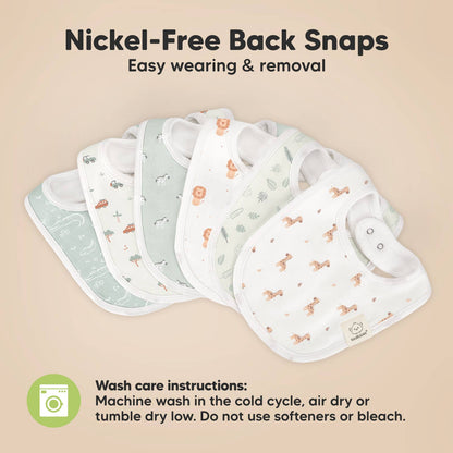 8-pack Urban Drool Bibs Wilderness