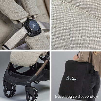 Silver Cross Clic Compact Lightweight Stroller