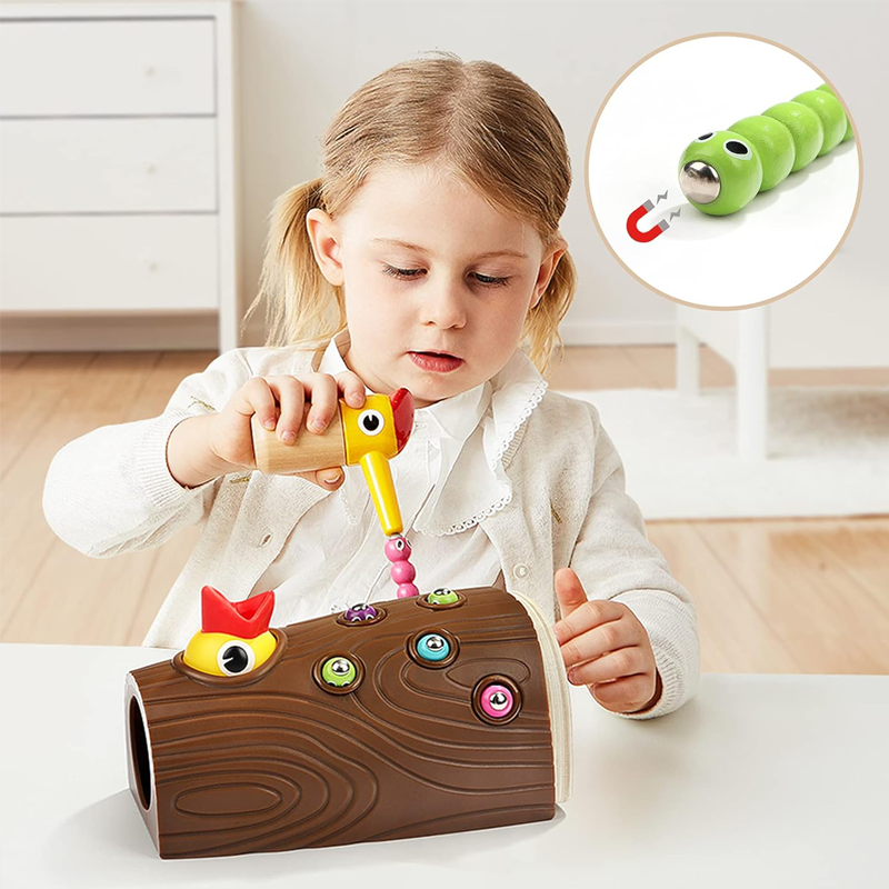 Topbright! Magnetic Bird Feeding Games