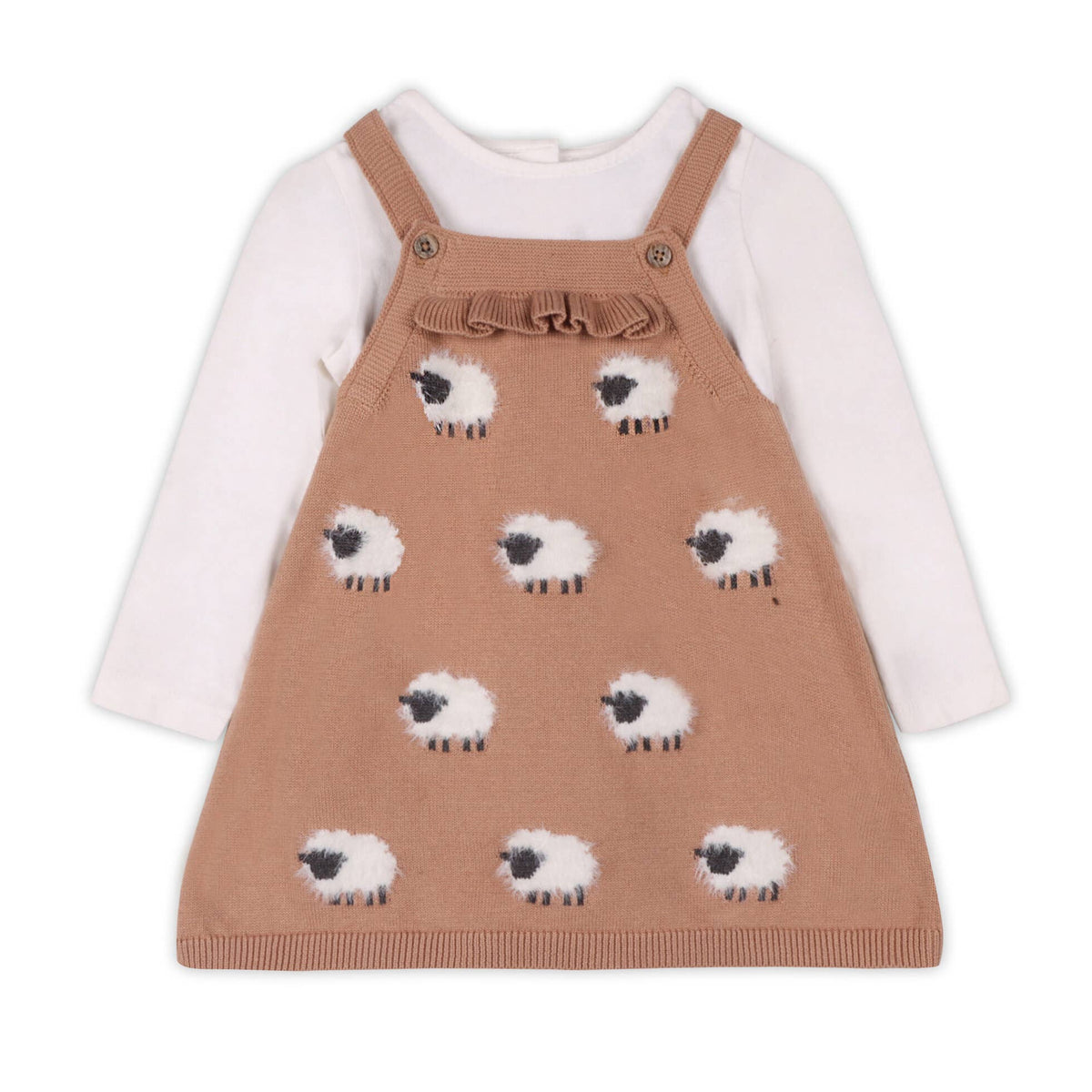 Sheep Knit Dress Set