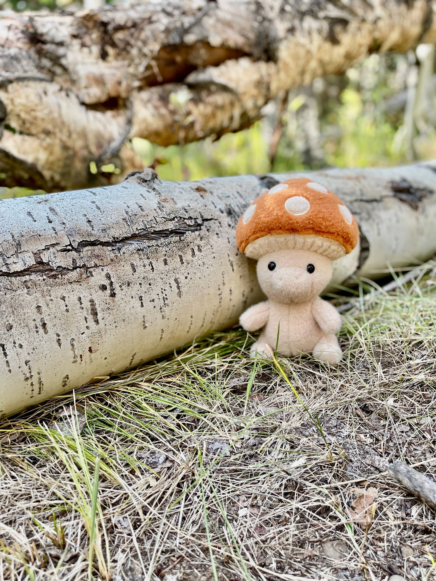 Mushroom Dinosaur  Sporeladon Plush 10"