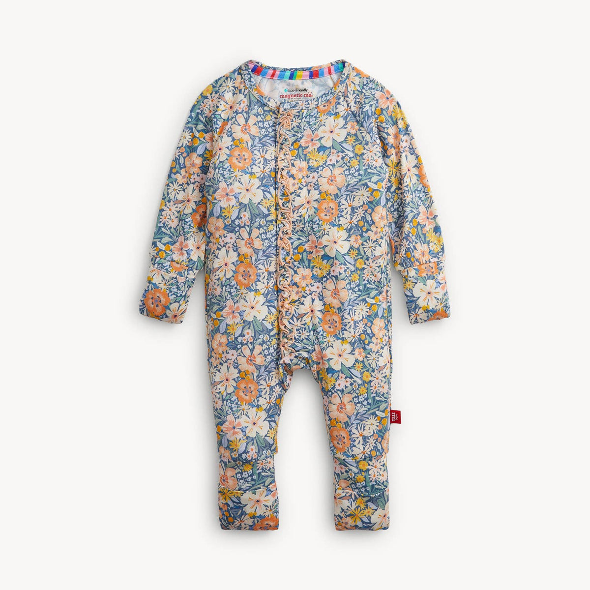 FLORA MODAL RUFFLE CONV COVERALL