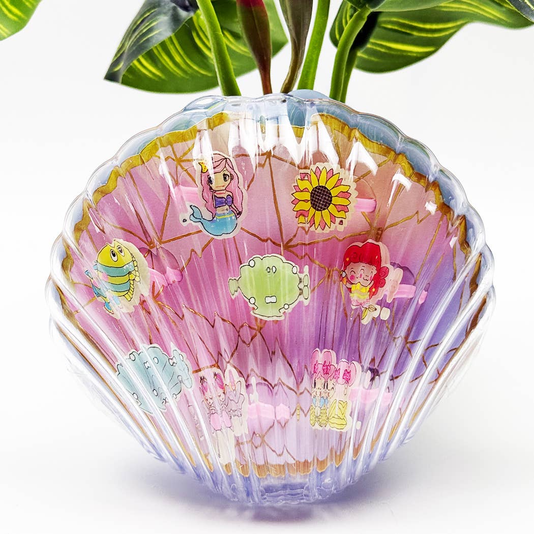 Girl Rings Toy in Shell Case