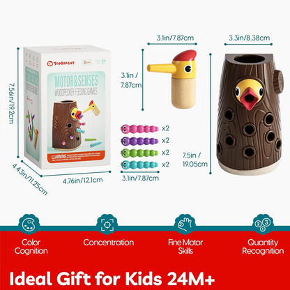 Topbright! Magnetic Bird Feeding Games