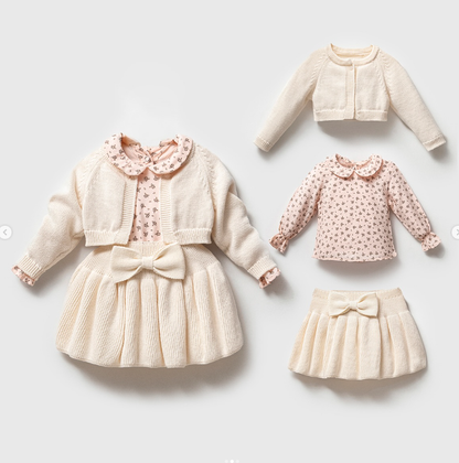 Baby Girl Rosa Set