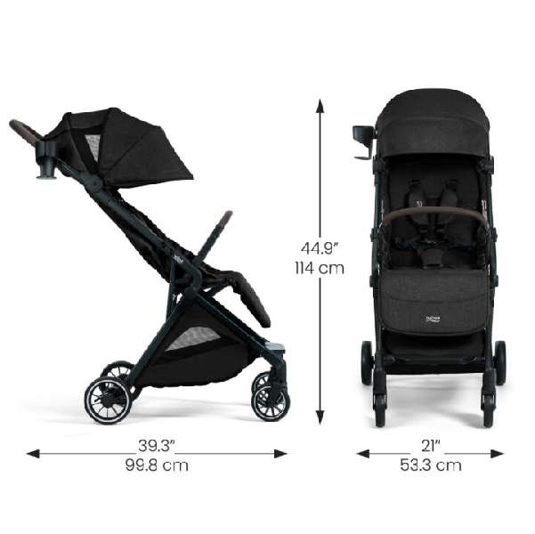 Britax Juniper™+ Compact Stroller With Cup Holder and Carry Strap