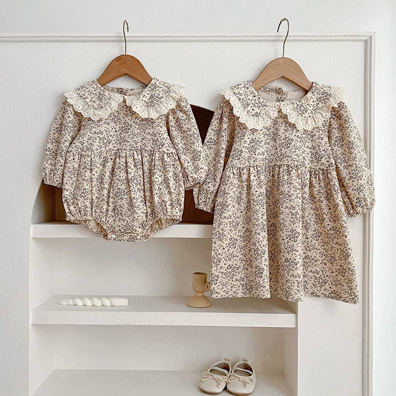 Romper Floral Dress