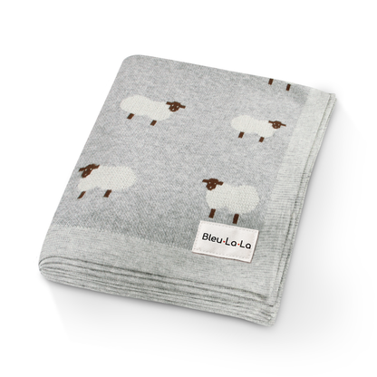 Sheep Baby Blanket