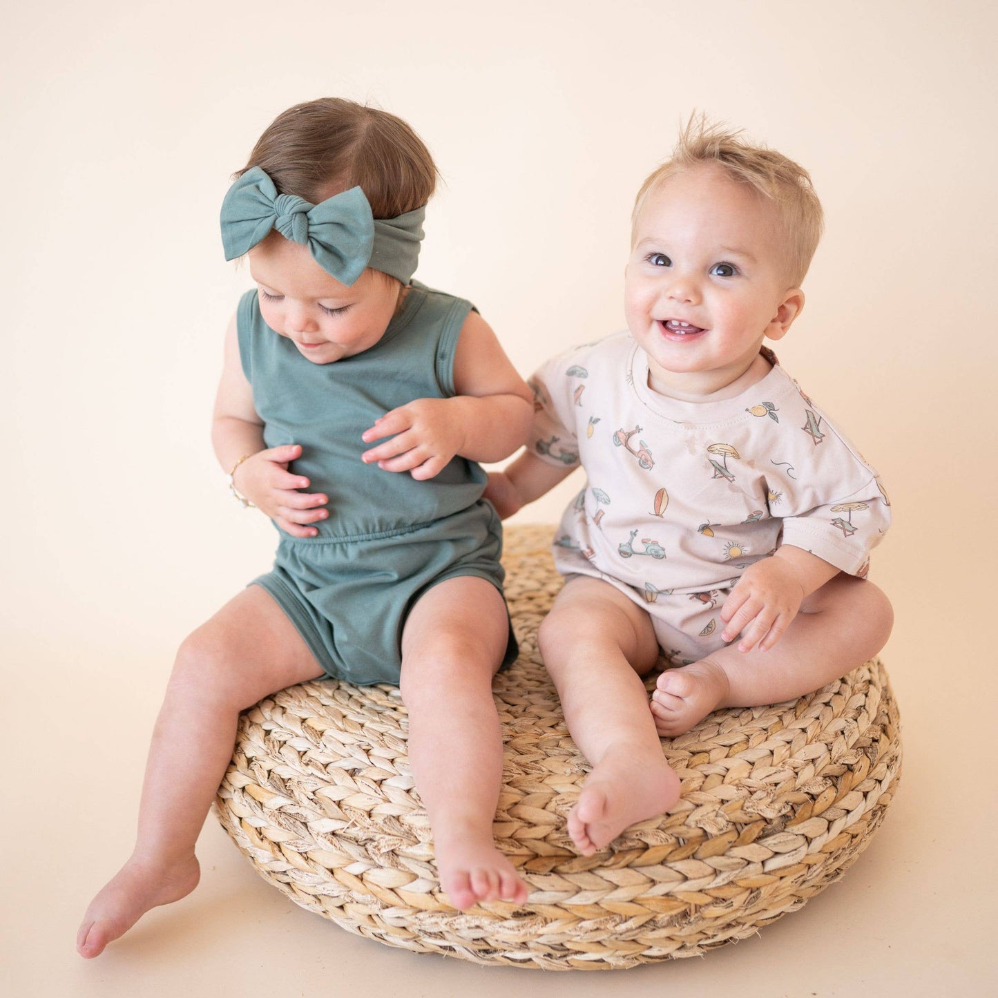 Summer Vibes Bubble Romper