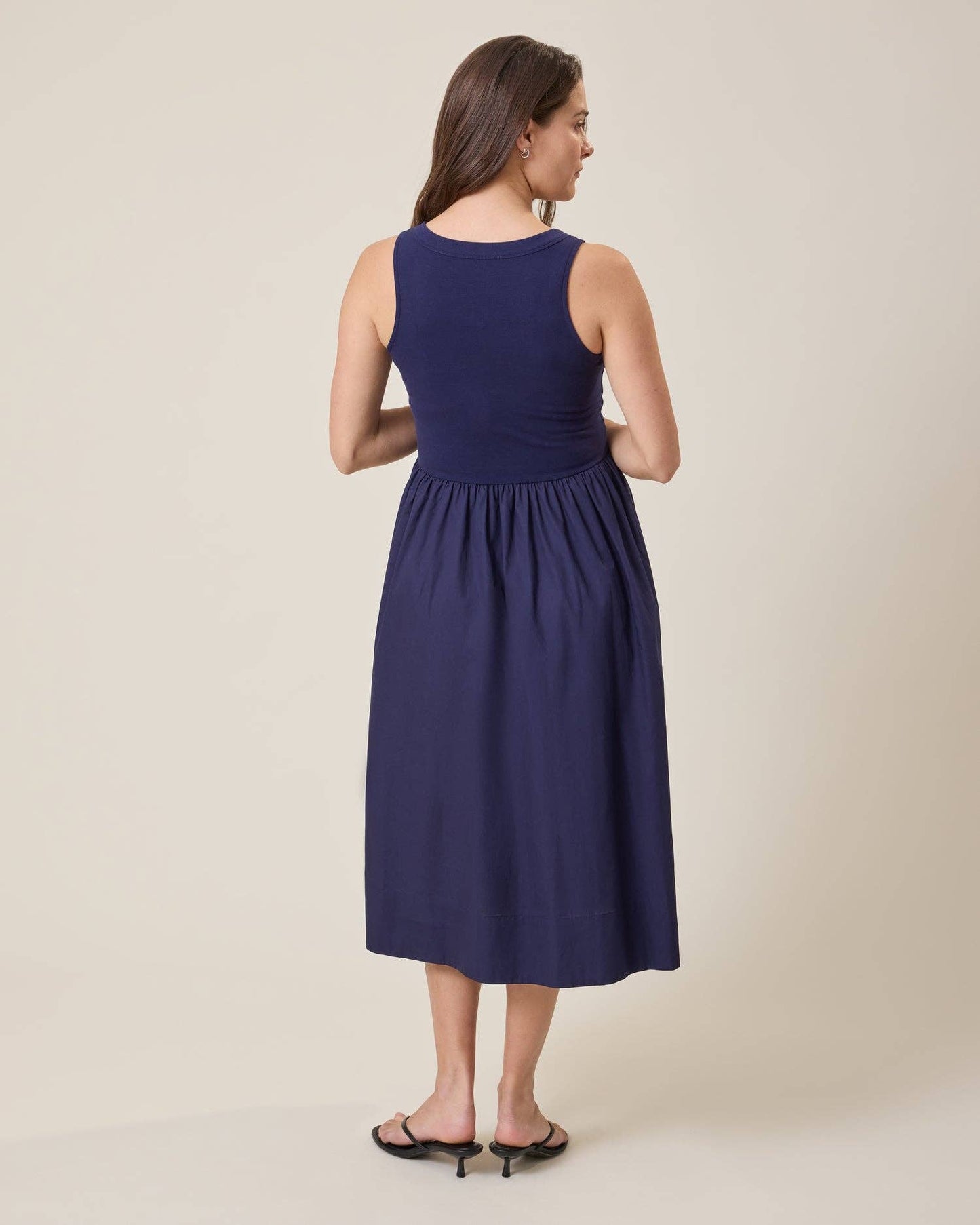 Charlotte Nursing Midi Dress