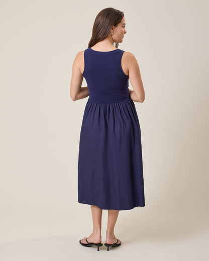 Charlotte Nursing Midi Dress