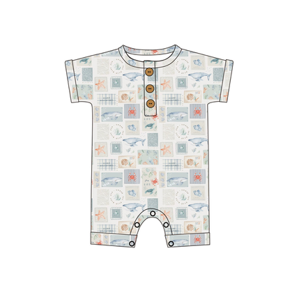 Bamboo Henley Shortie