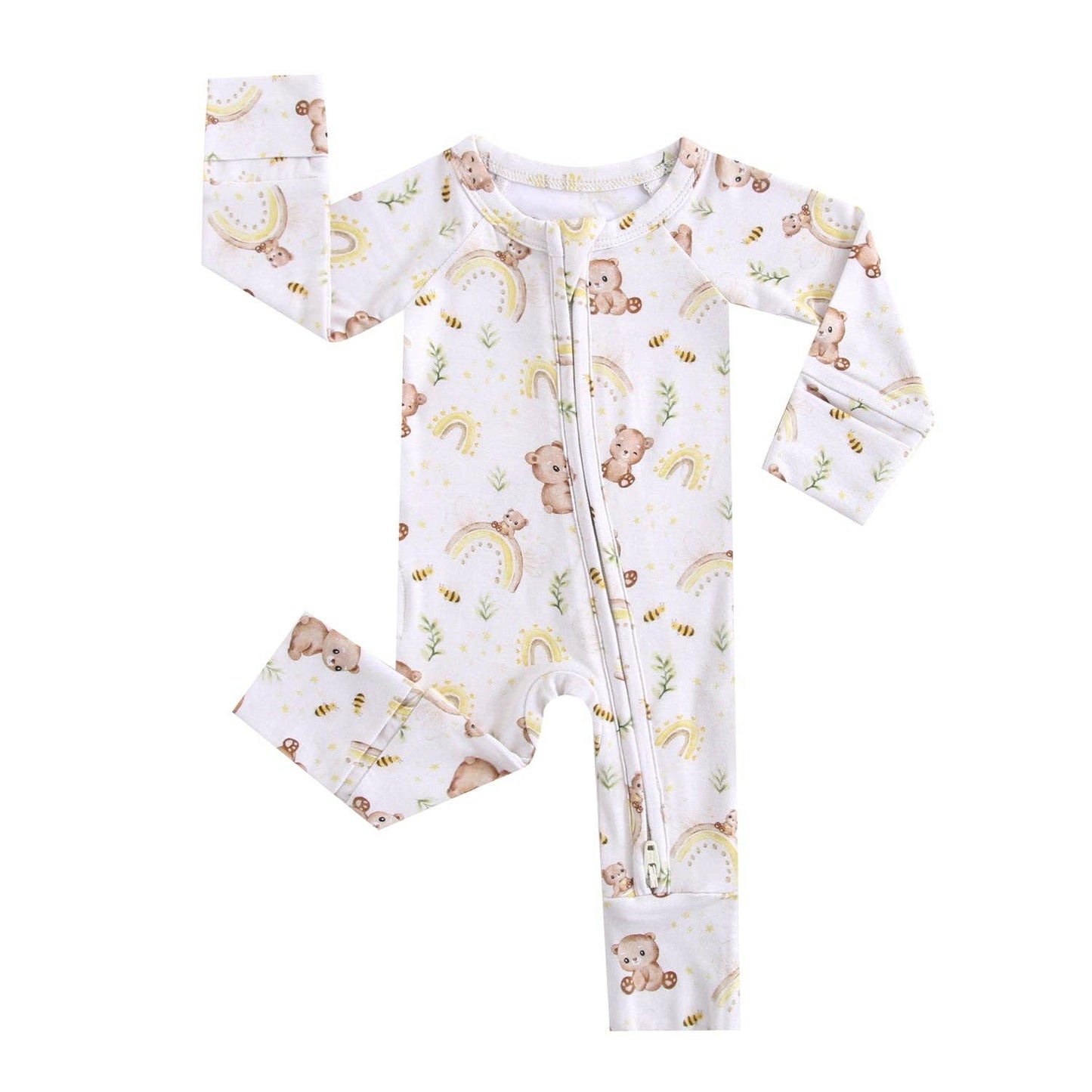 Sweet as Honey Zip Pjs