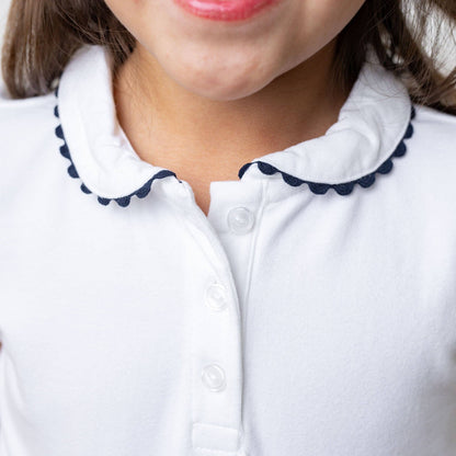 Organic Puff Sleeve Polo