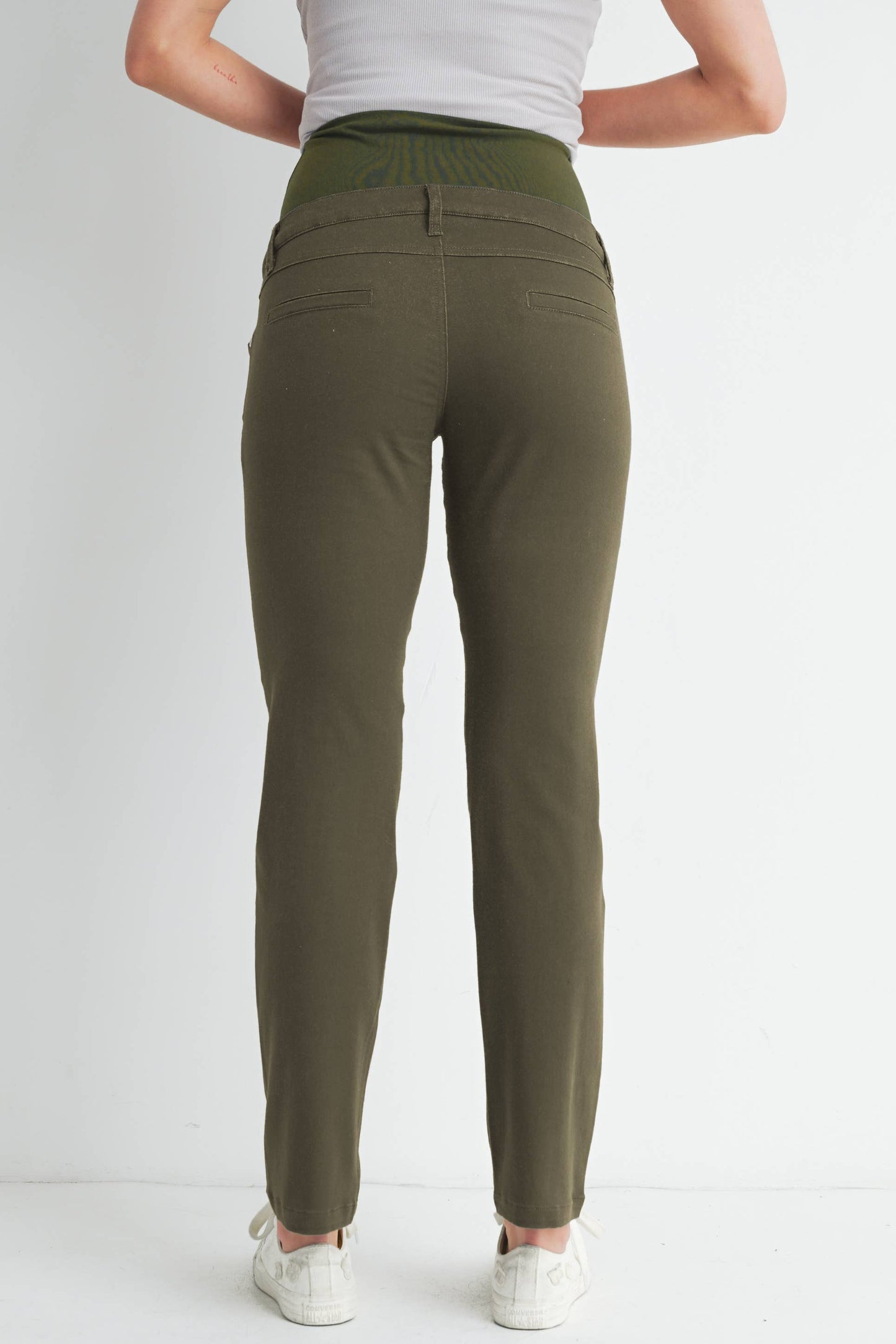 Straight Leg Maternity Belly Pants