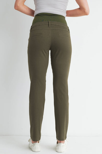 Straight Leg Maternity Belly Pants
