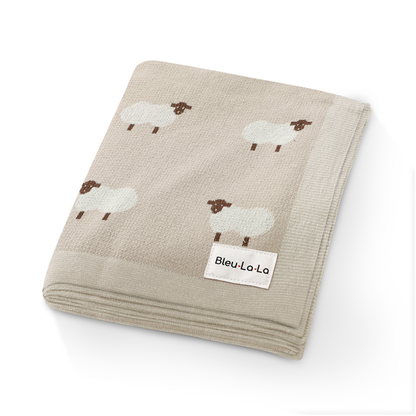 Sheep Baby Blanket