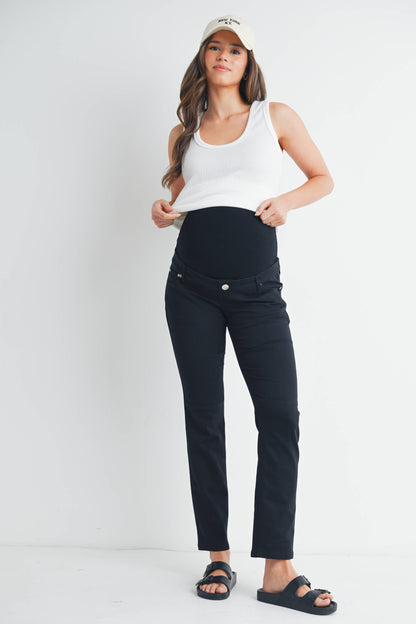 Straight Leg Maternity Belly Pants