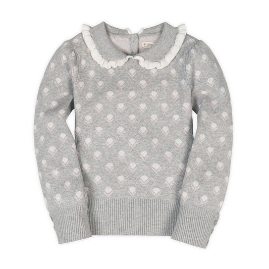 Organic Peter Pan Collar Sweater