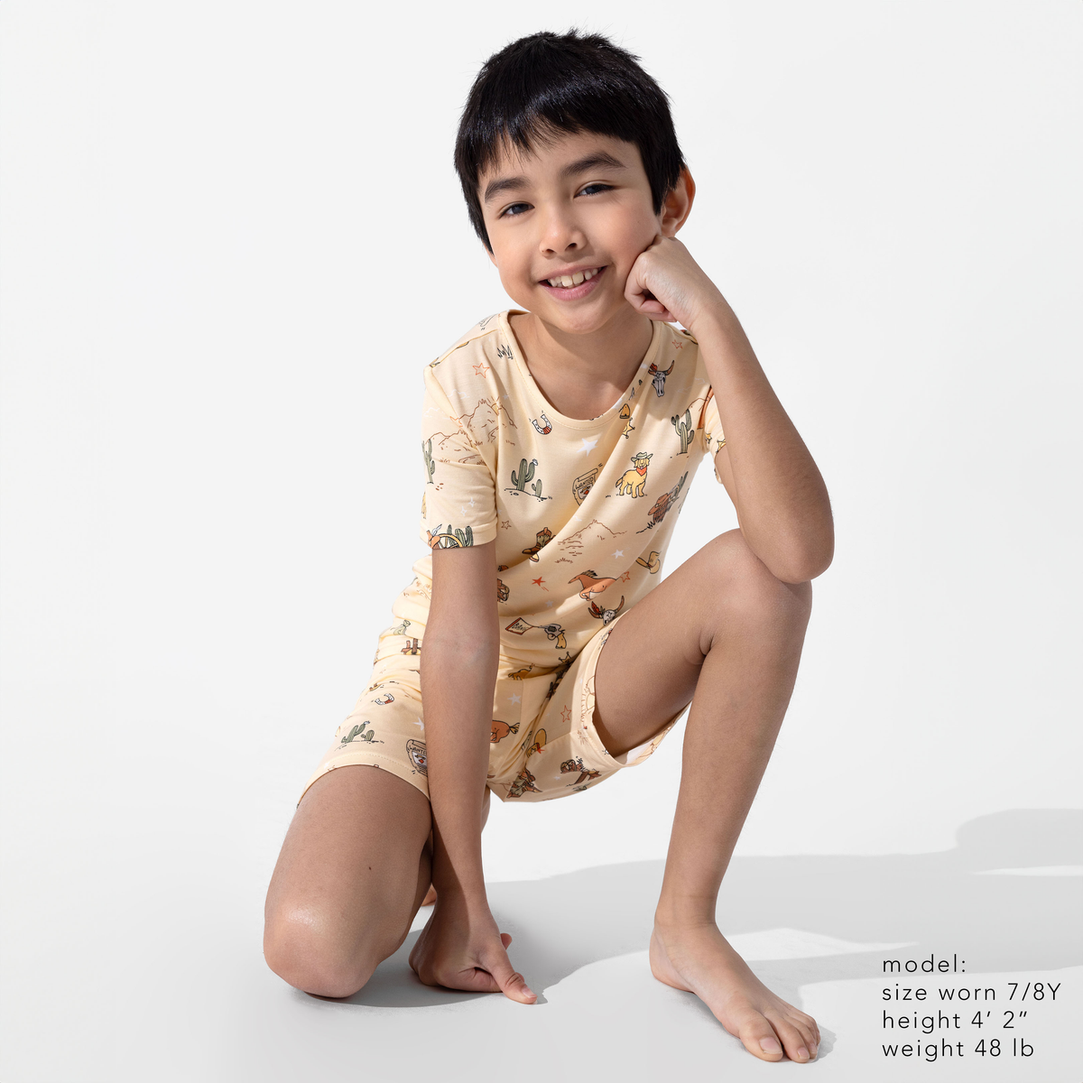 Cowboy Pjs Short Set