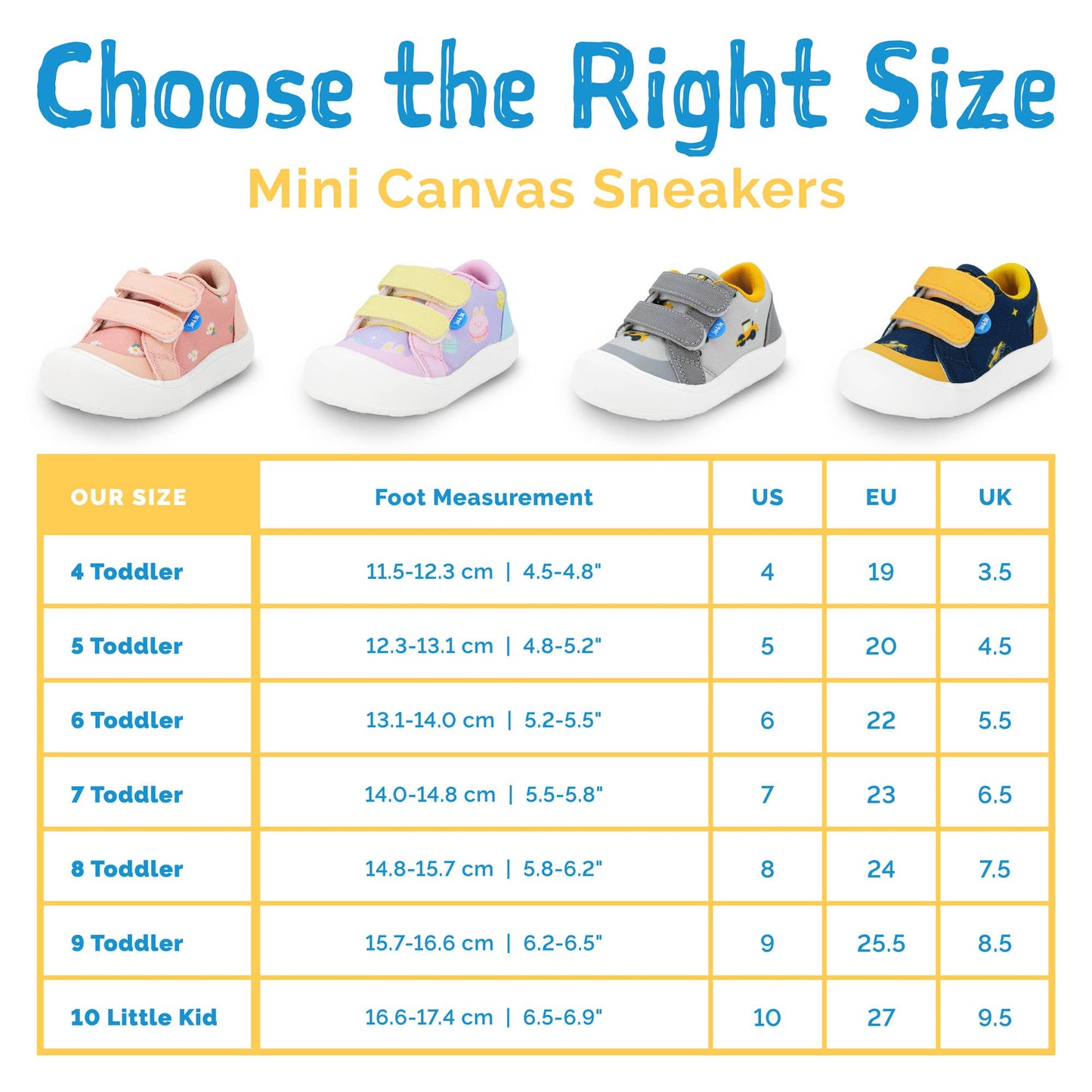 Macarons Toddler Canvas Sneakers
