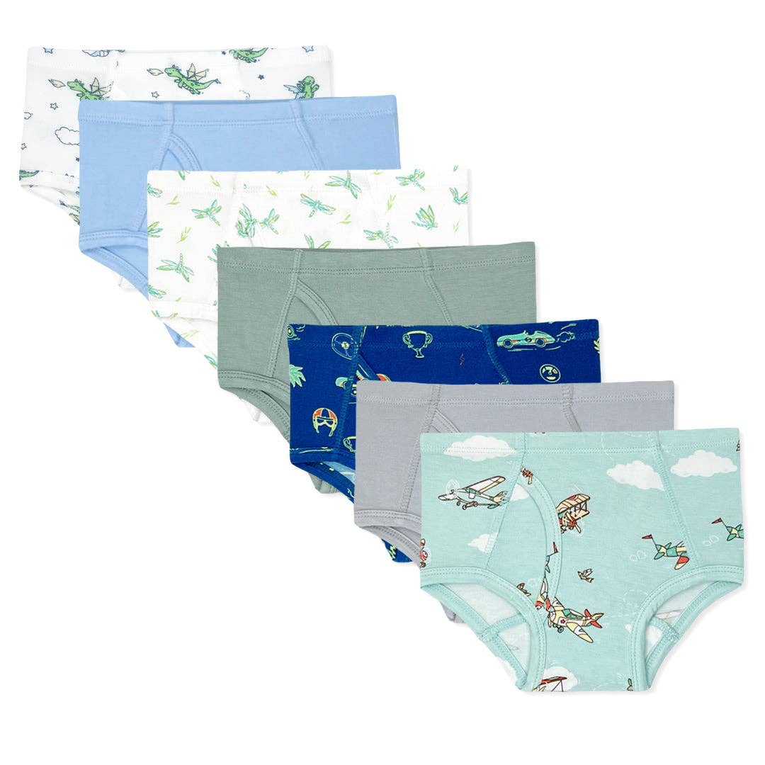 Boy's Bamboo Underwear 7-Pack