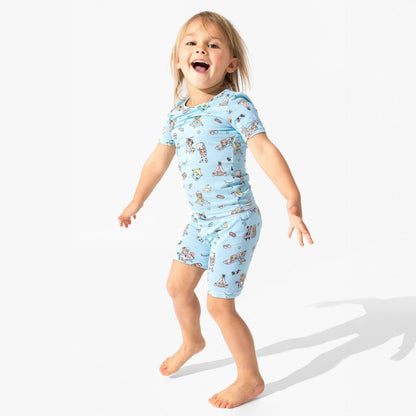 Sloth Pjs Short Set