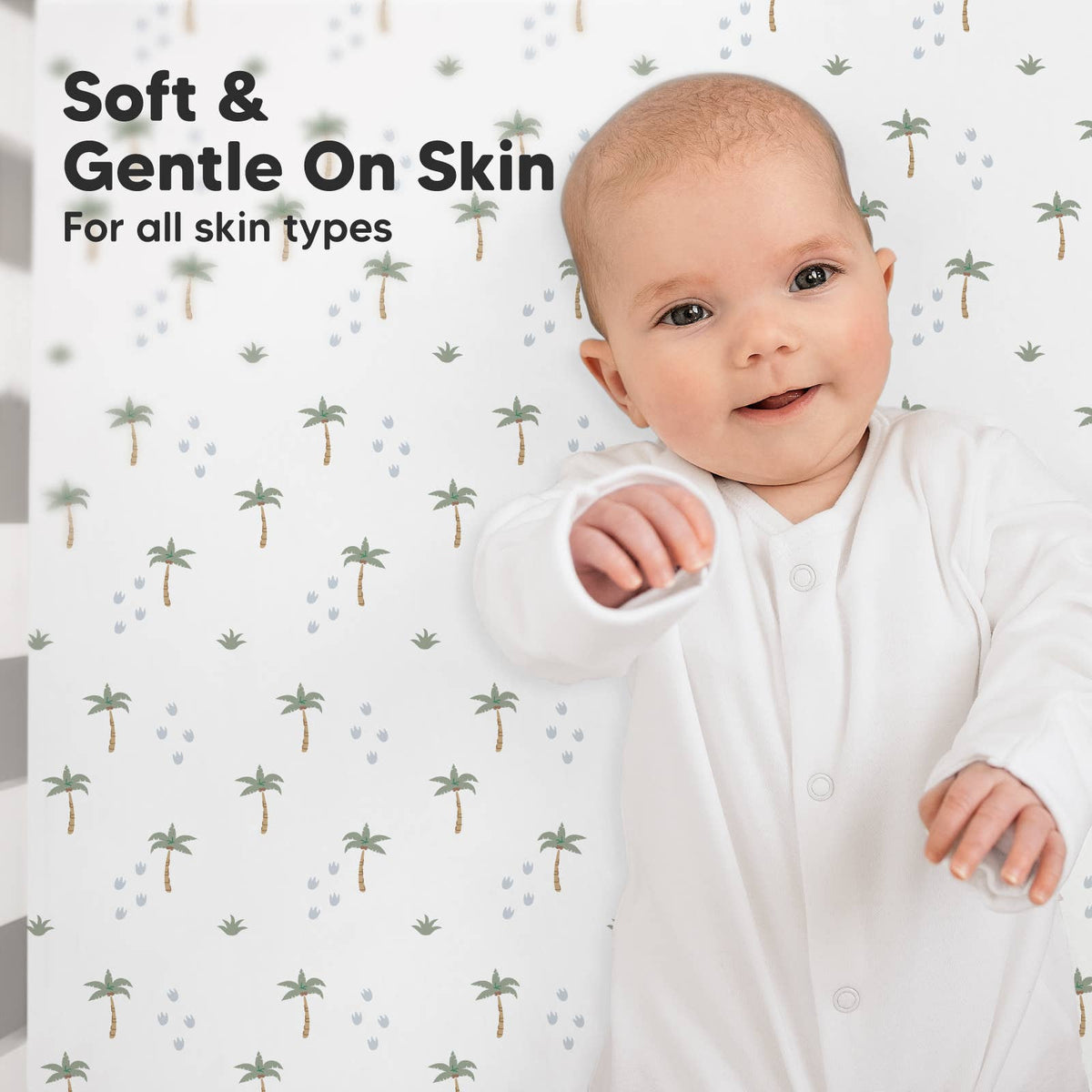2-pack Organic Cotton Fitted Crib Sheet