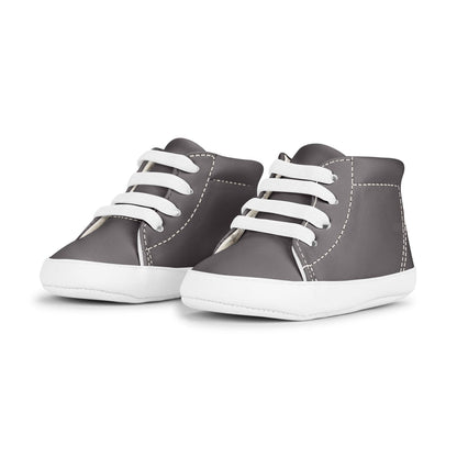 Stormy Grey Baby Sneakers