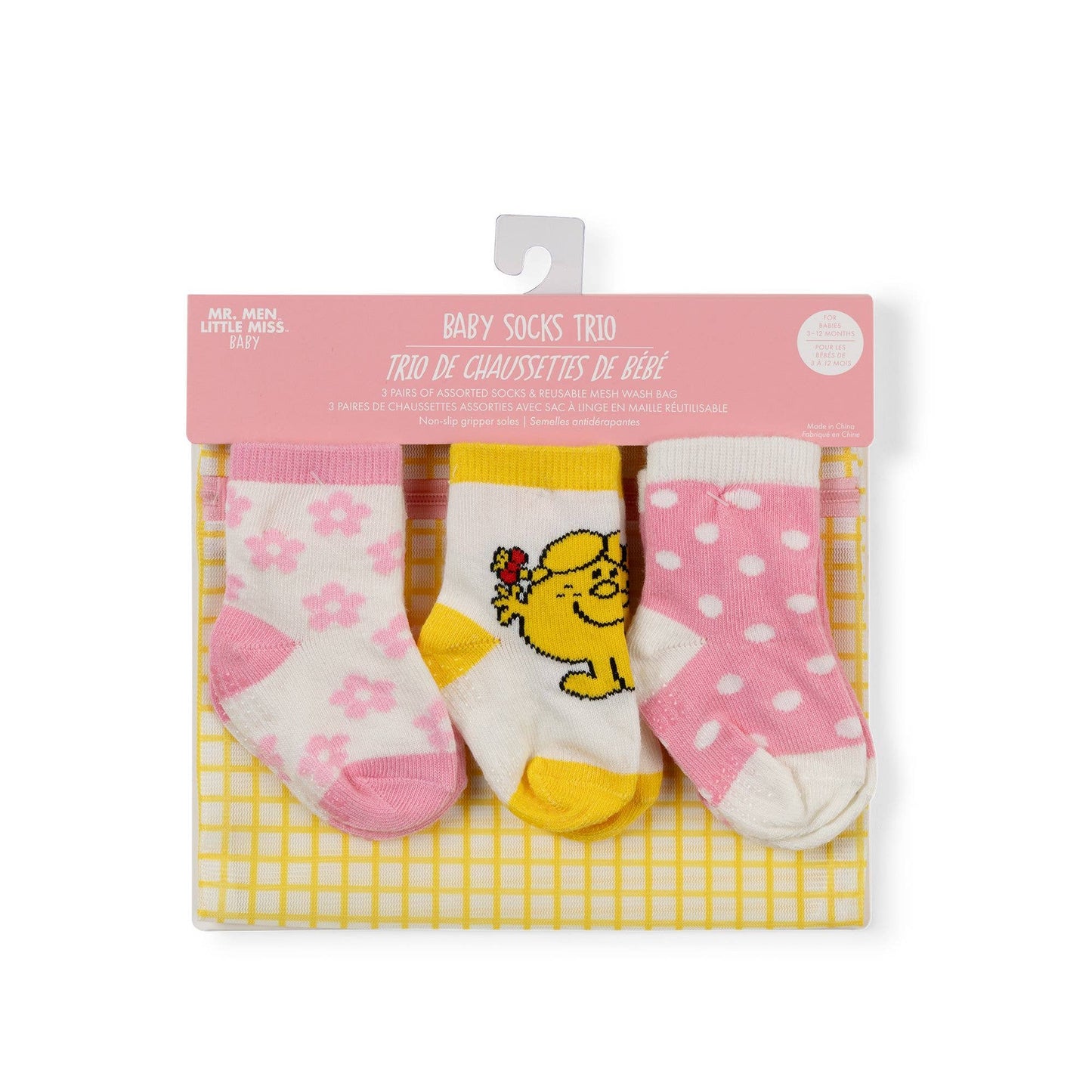 Baby Socks Trio Little Miss Sunshine