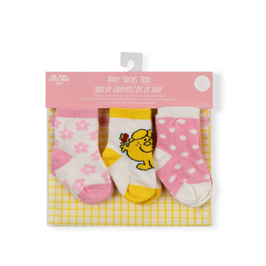 Baby Socks Trio Little Miss Sunshine