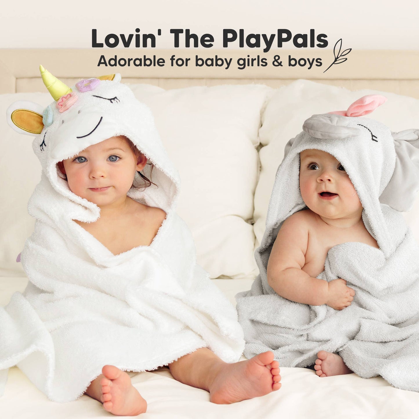 Playpals Hooded Baby Towels