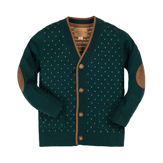 Holiday Tipped Cardigan