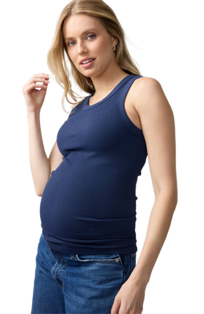 Maternity Seamless Rib Tank
