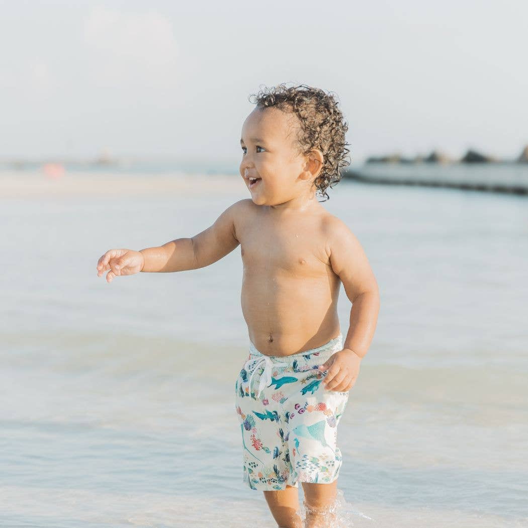 Coral Reef Swim Trunks