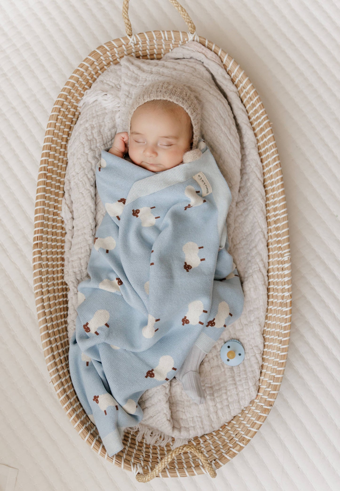 Sheep Baby Blanket