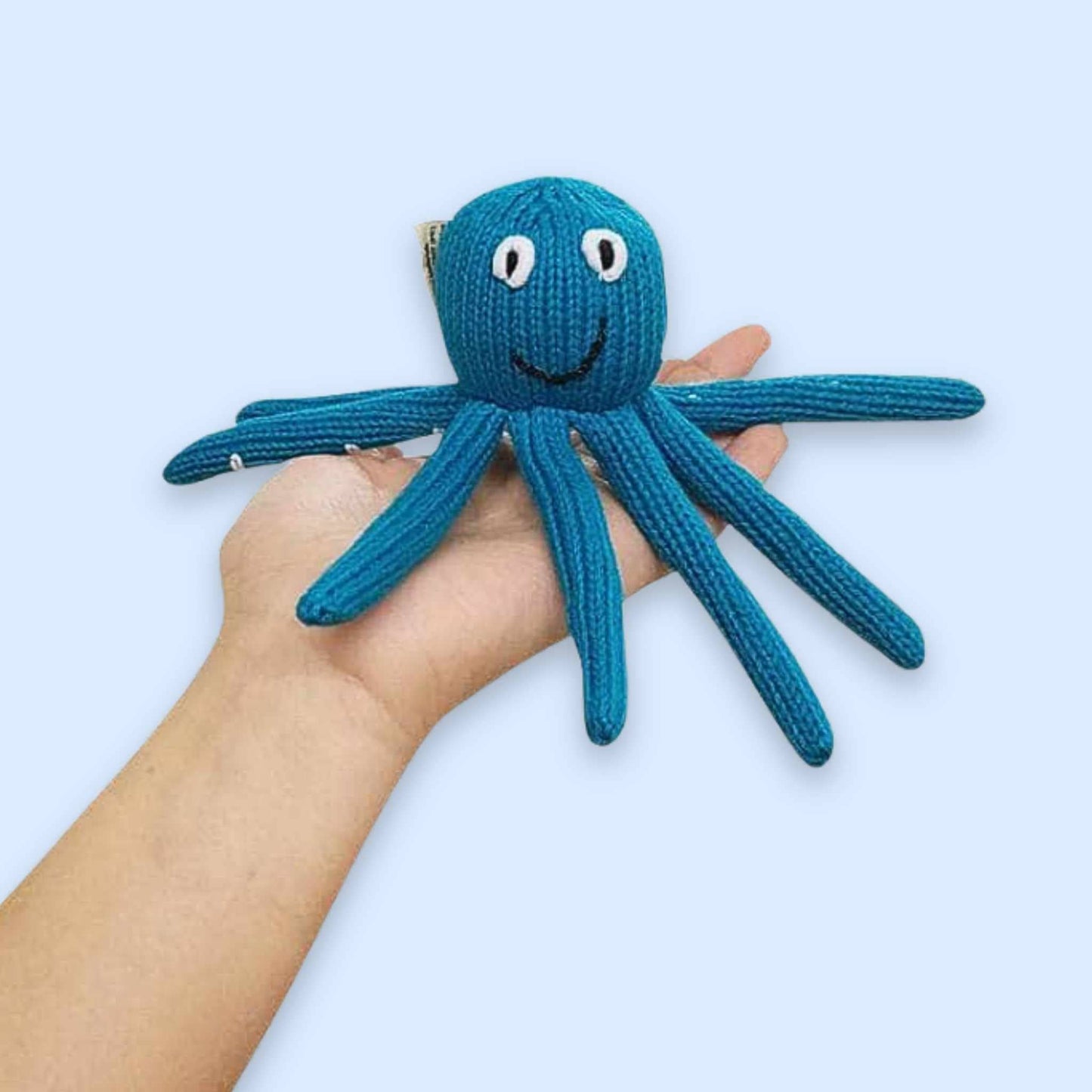 Baby Rattle Toy - Octopus Rattle (Turquoise)