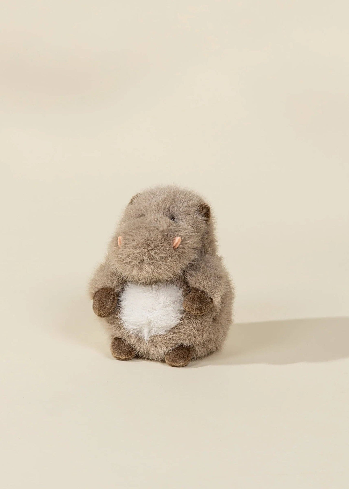 Mini Gift Plush Toy - Grey Hippopotamus