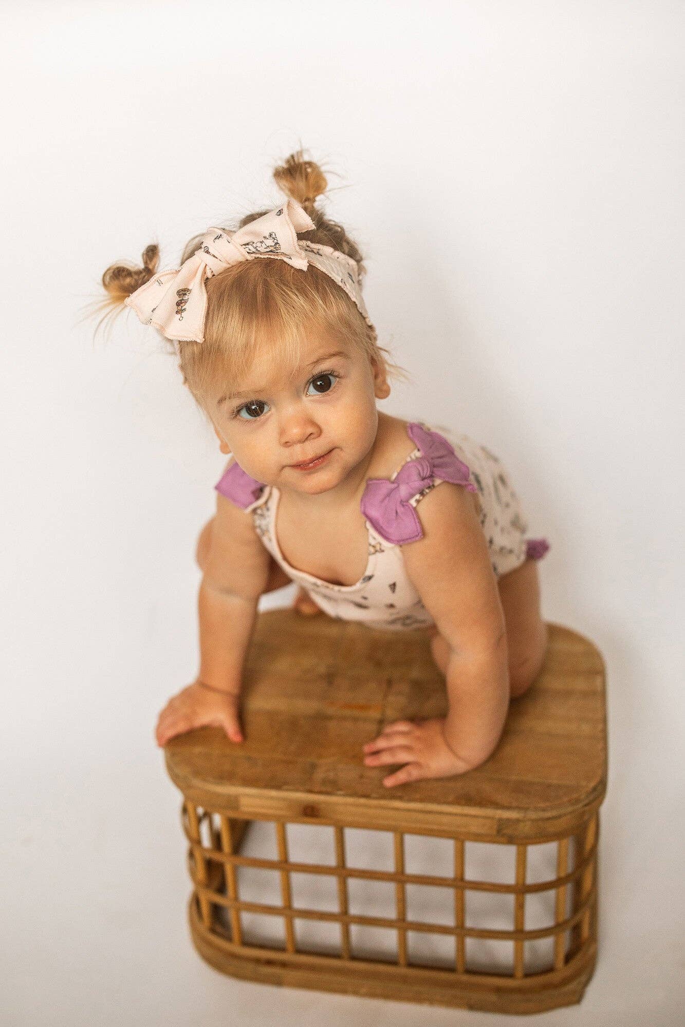 Purple Bowtie Bodysuit