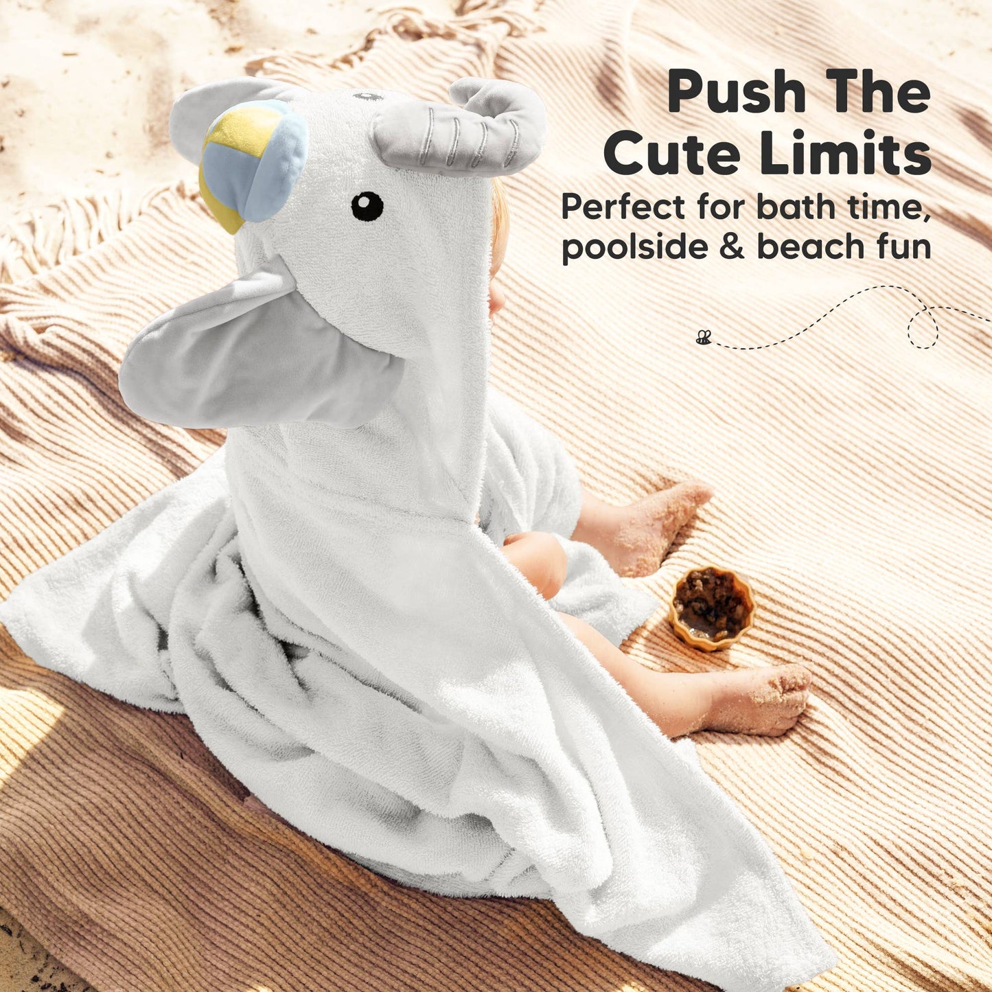 Playpals Hooded Baby Towels