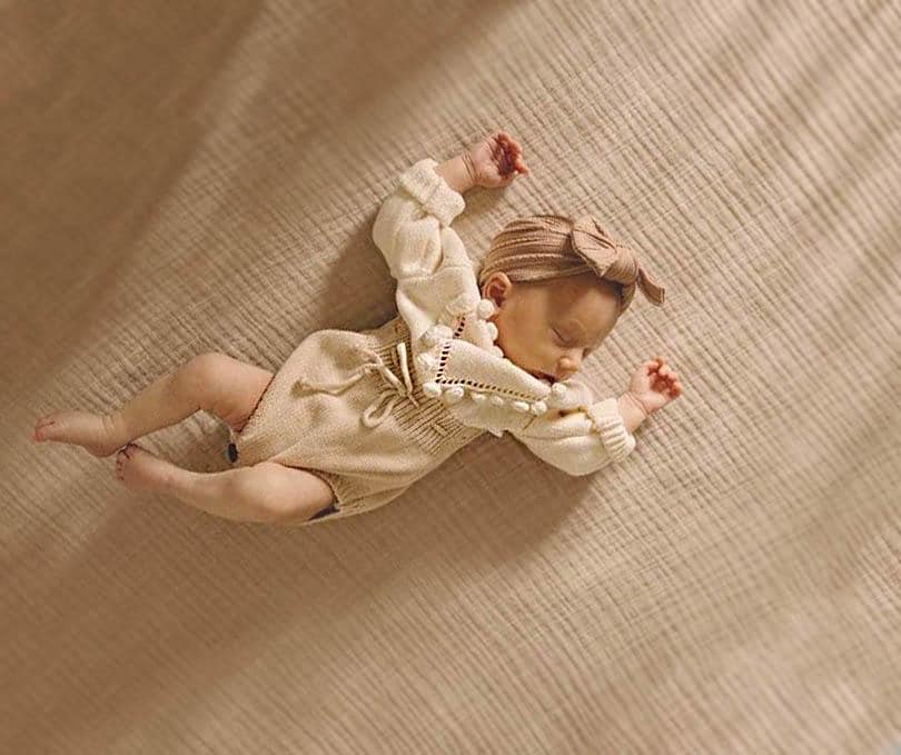 Cream Heart Romper Set 3-6 (new)