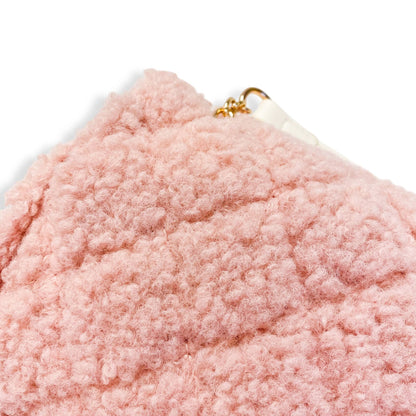 Sherpa Mixed Quilted Purse