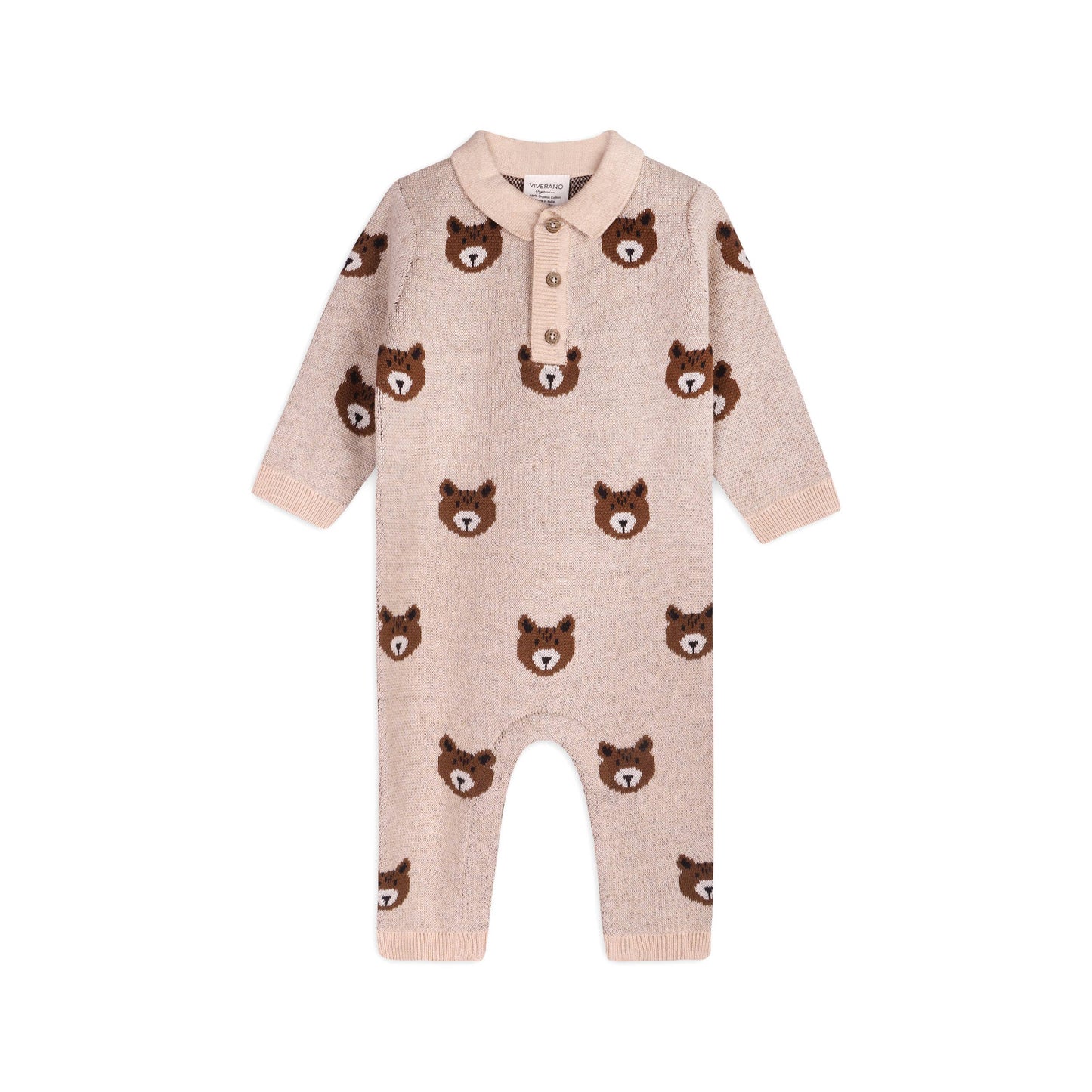 Brown Bear Jumpsuit