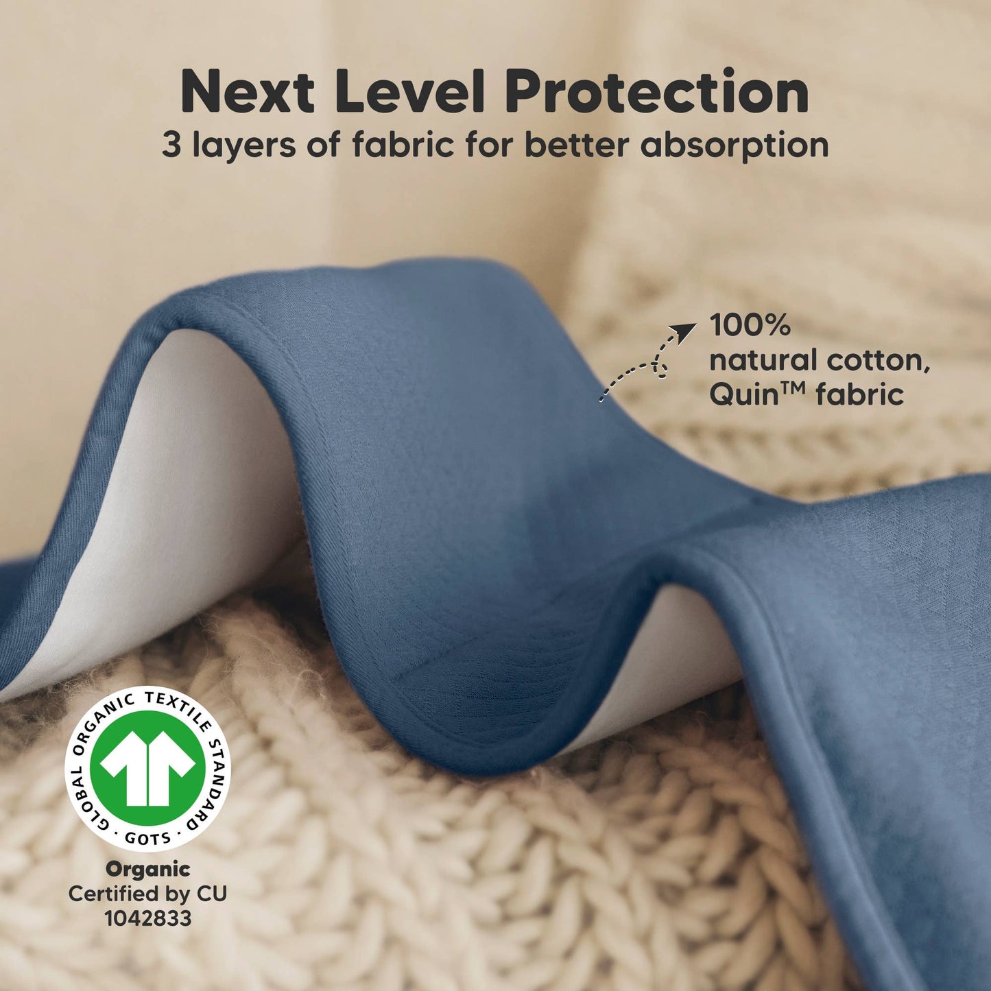 5-Pack Quin Baby Burp Cloths