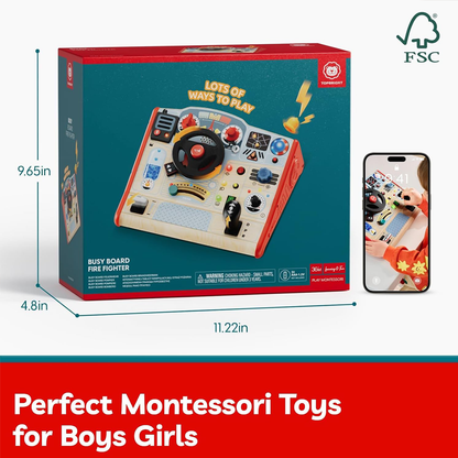 Topbright! Firetruck Busy Board
