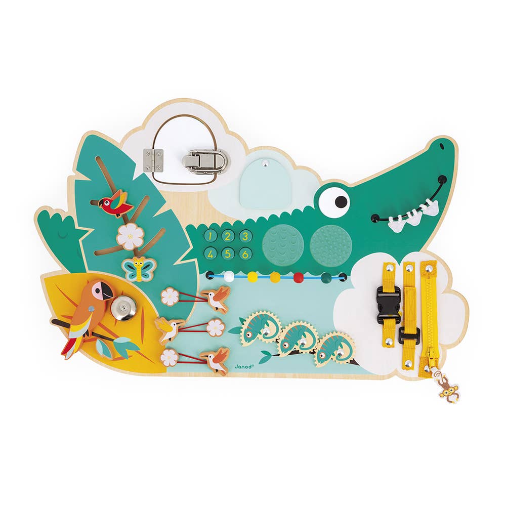 Crocodile Multi-Activity Busy Board