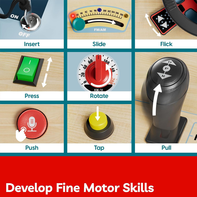 Topbright! Firetruck Busy Board